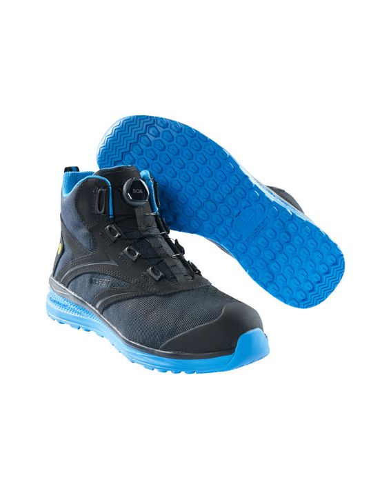 Stivali antinfortunistiche FOOTWEAR CARBON nero/blu royal