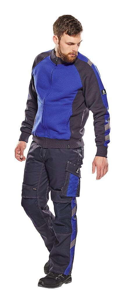 Pantaloni con tasche sulle cosce UNIQUE blu navy scuro
