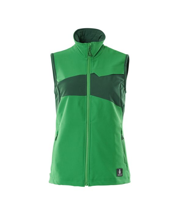 Gilet ACCELERATE verde prato/verde