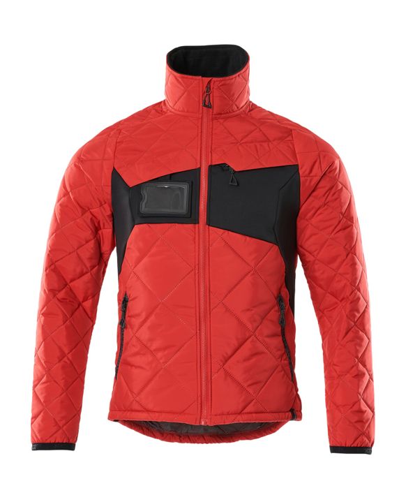 Giacca termica ACCELERATE rosso/nero