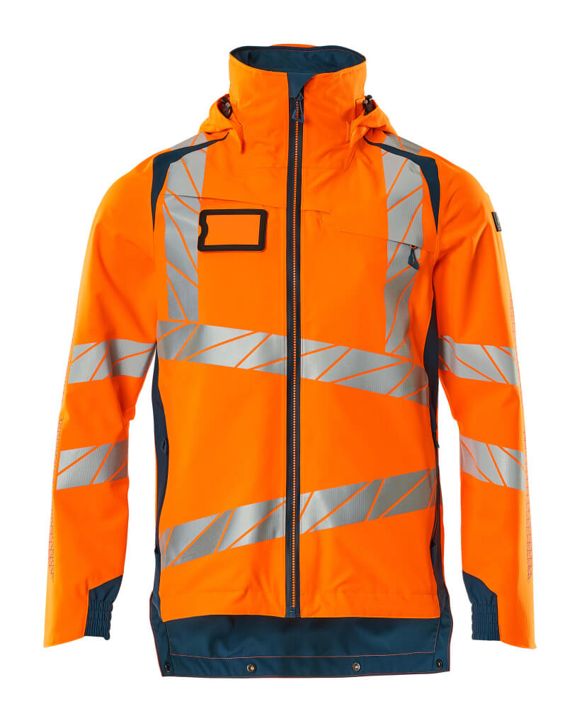 Giacca antivento ACCELERATE SAFE hi-vis arancio/petrolio scuro