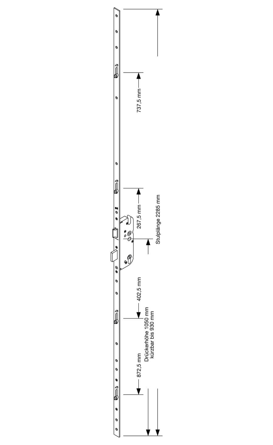 Serratura multipunto SECURY R4 