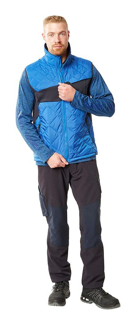 Polo, a maniche lunghe ACCELERATE azzurro/blu navy scuro