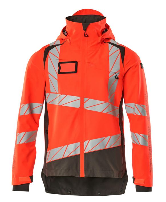 Giacca antivento ACCELERATE SAFE hi-vis rosso/antracite scuro