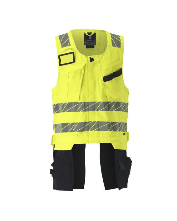 Gilet porta attrezzi ACCELERATE SAFE hi-vis giallo/blu navy scuro