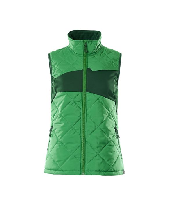 Gilet termico ACCELERATE verde prato/verde