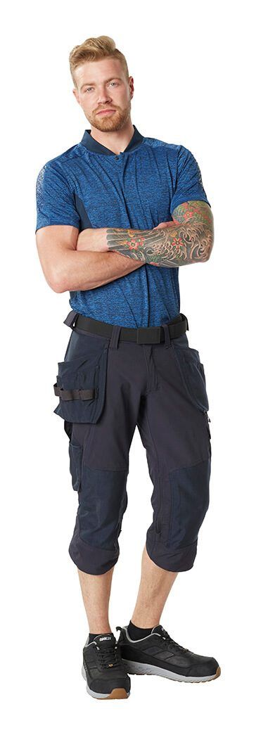 Polo ACCELERATE azzurro/blu navy scuro