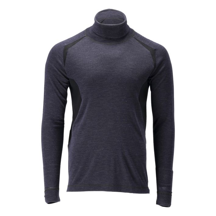Sottomaglia tecnica CROSSOVER blu navy scuro