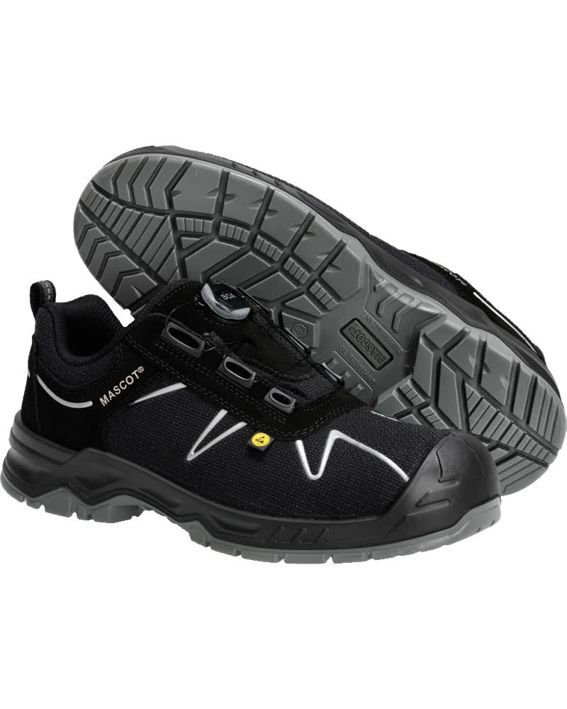 Scarpe antinfortunistiche FOOTWEAR FLEX nero/argento