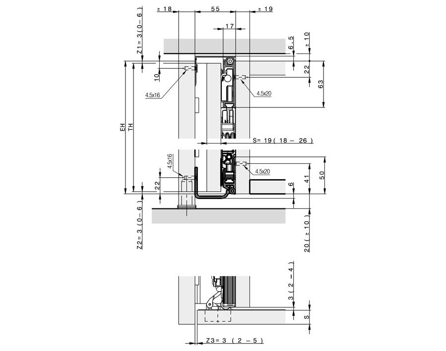 Hawa Concepta III 25 Pull, destra