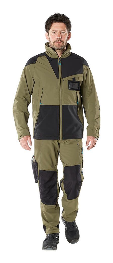 Pantaloni con tasche porta-ginocchiere ADVANCED kaki chiaro