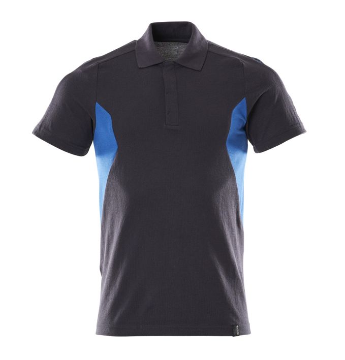 Polo ACCELERATE blu navy scuro/azzurro