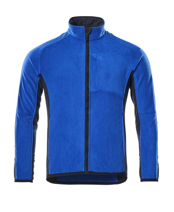 Giacca in pile UNIQUE blu royal/blu navy scuro
