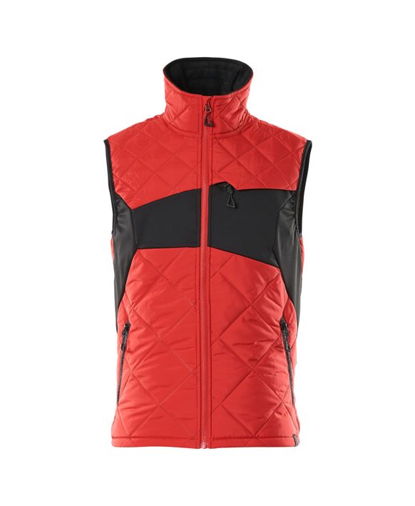 Gilet termico ACCELERATE rosso/nero