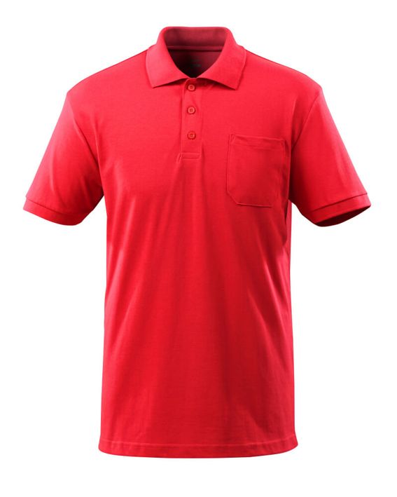 Polo con tasca sul petto CROSSOVER rosso