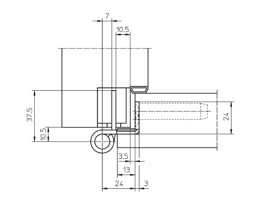 Cerniera VARIANT VX 7939/160