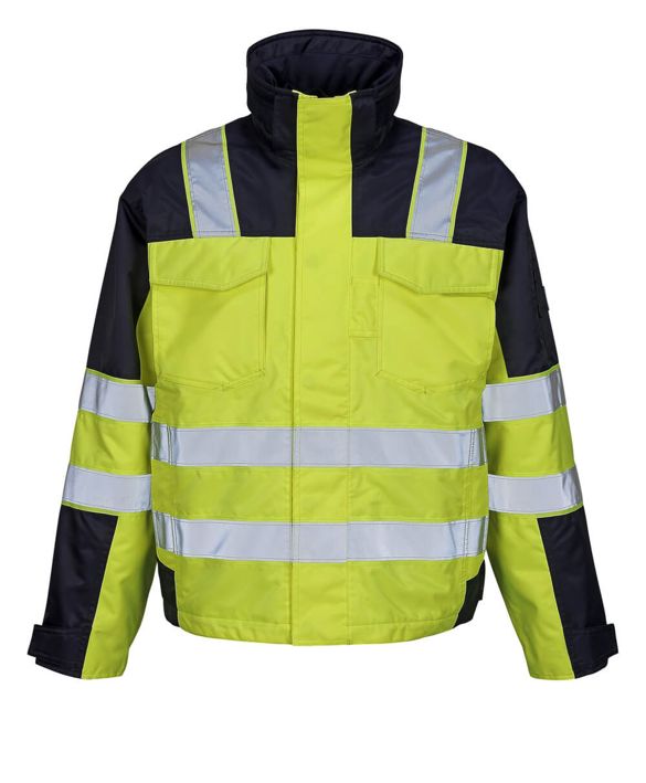 Giacca antifreddo SAFE IMAGE hi-vis giallo/blu navy