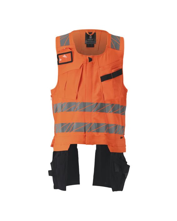 Gilet porta attrezzi ACCELERATE SAFE hi-vis arancio/blu navy scuro