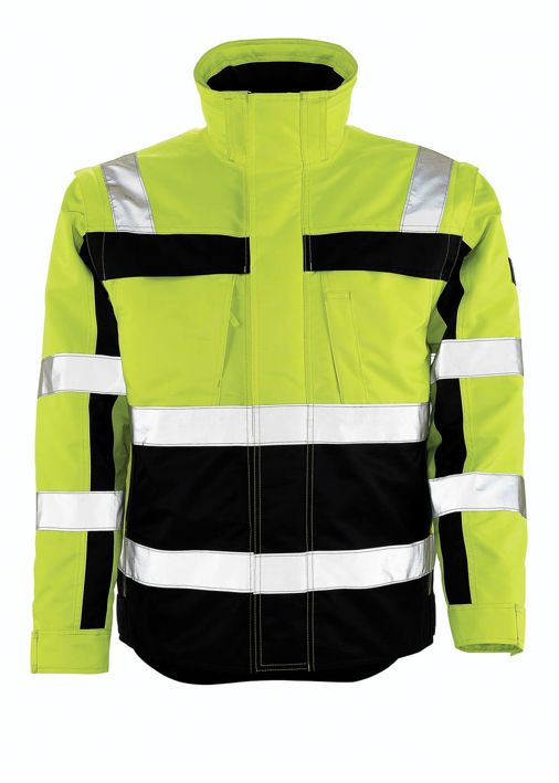 Giacca antifreddo SAFE COMPETE hi-vis giallo/blu navy