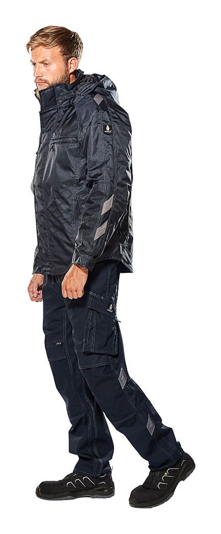 Pantaloni con tasche porta-ginocchiere UNIQUE nero