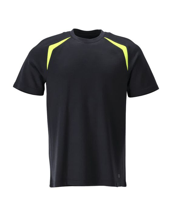 Maglietta ACCELERATE MULTISAFE blu navy scuro/hi-vis giallo