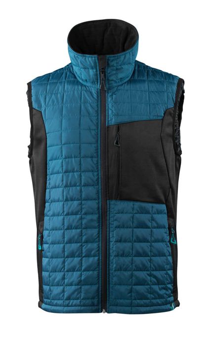 Gilet termico ADVANCED petrolio scuro/nero