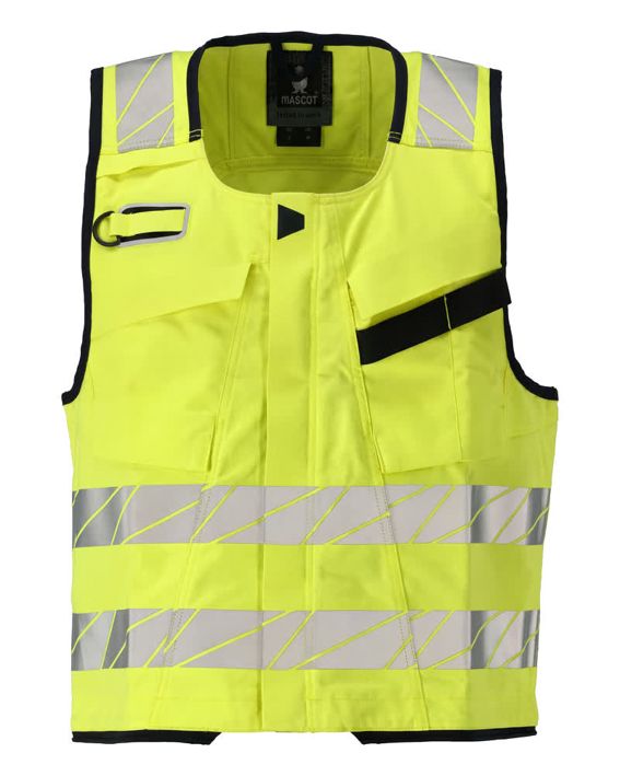 Gilet porta attrezzi ACCELERATE MULTISAFE hi-vis giallo/blu navy scuro
