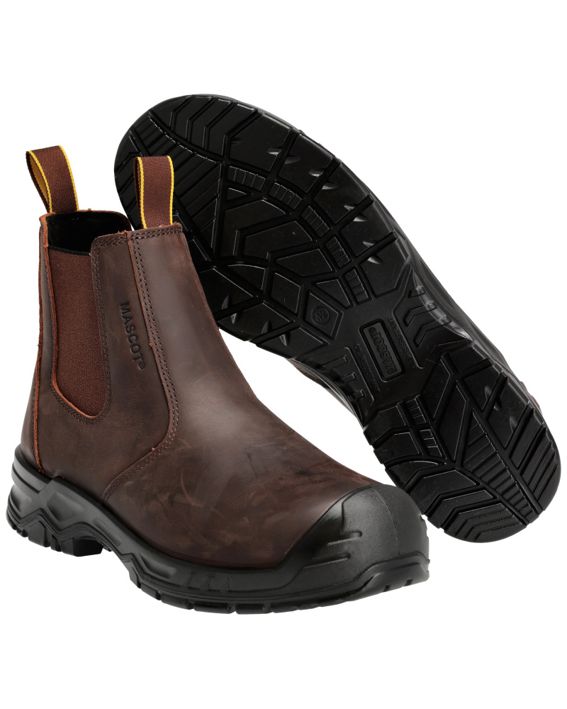 Stivali antinfortunistiche FOOTWEAR ORIGINALS marrone scuro/nero