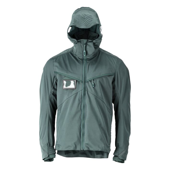 Giacca antivento CUSTOMIZED verde foresta
