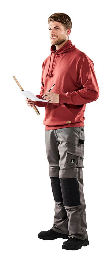Pantaloni con tasche porta-ginocchiere HARDWEAR kaki