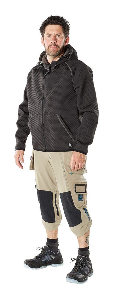 ¾ Pantaloni con tasche esterne ADVANCED nero