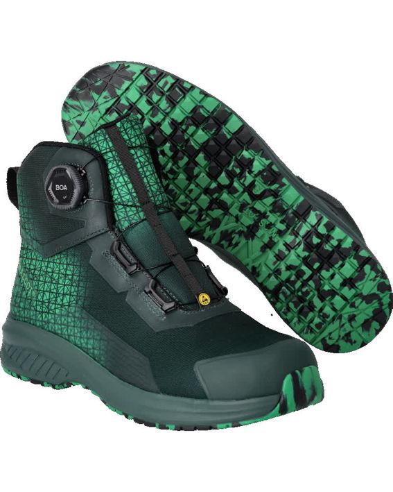 Stivali antinfortunistiche FOOTWEAR ACCELERATE verde/verde prato
