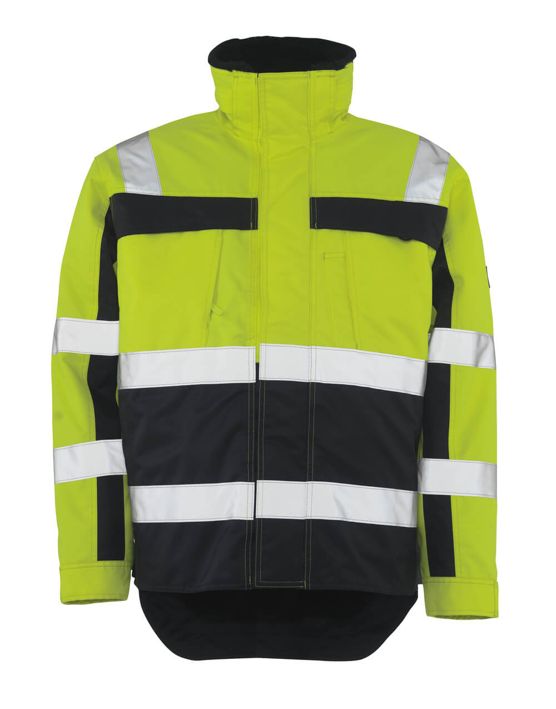 Giacca antifreddo SAFE COMPETE hi-vis giallo/blu navy
