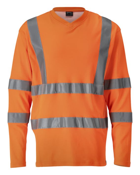 Maglietta, a maniche lunghe SAFE CLASSIC hi-vis arancio