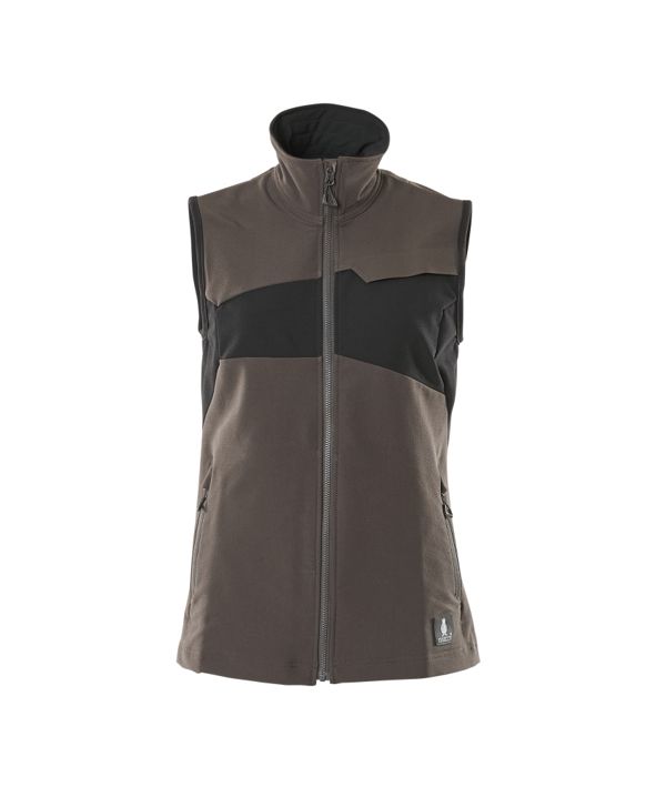 Gilet ACCELERATE antracite scuro/nero