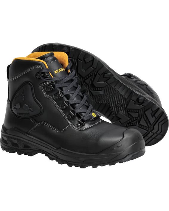 Stivali antinfortunistiche FOOTWEAR INDUSTRY nero/giallo
