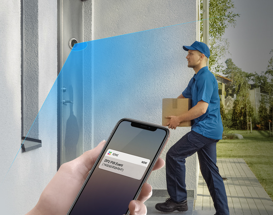 Spioncino Wi-fi con schermo interno 