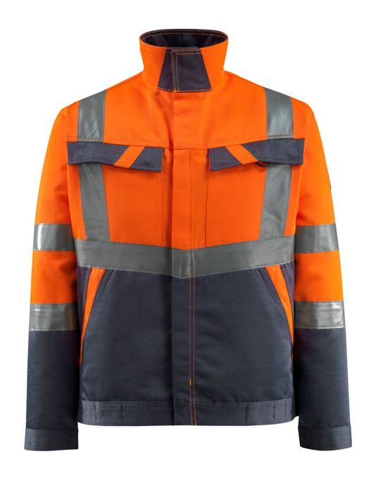 Giacca SAFE LIGHT hi-vis arancio/blu navy scuro