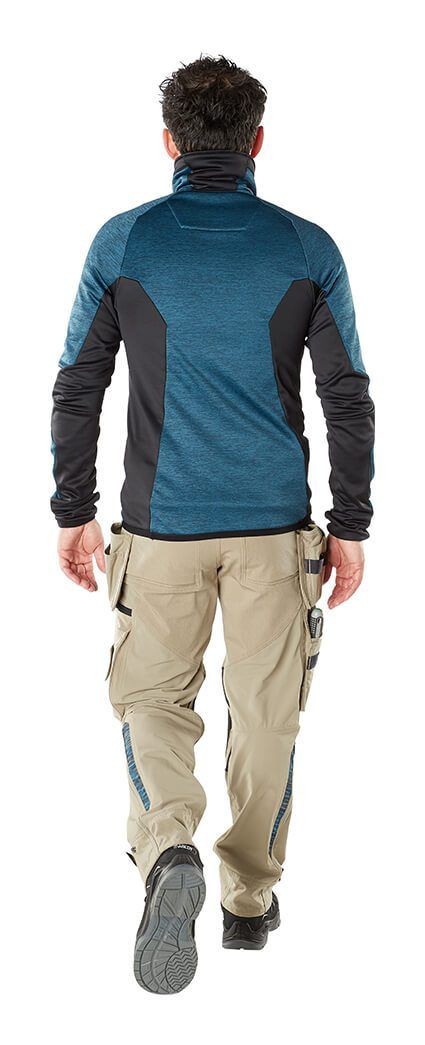 Pantaloni con tasche porta-ginocchiere ADVANCED bianco