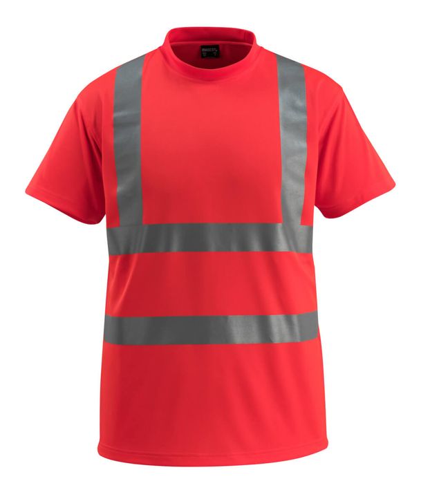 Maglietta SAFE LIGHT hi-vis rosso