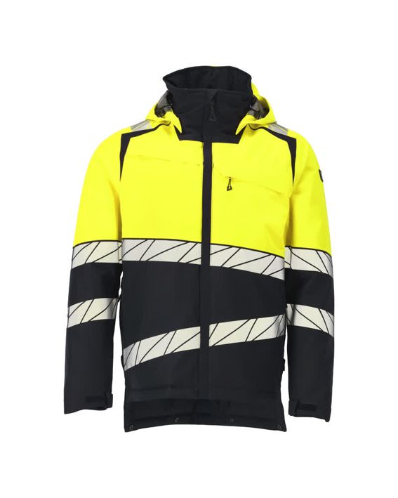 Giacca antifreddo ACCELERATE SAFE blu navy scuro/hi-vis giallo