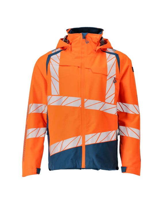 Giacca antivento ACCELERATE SAFE hi-vis arancio/petrolio scuro