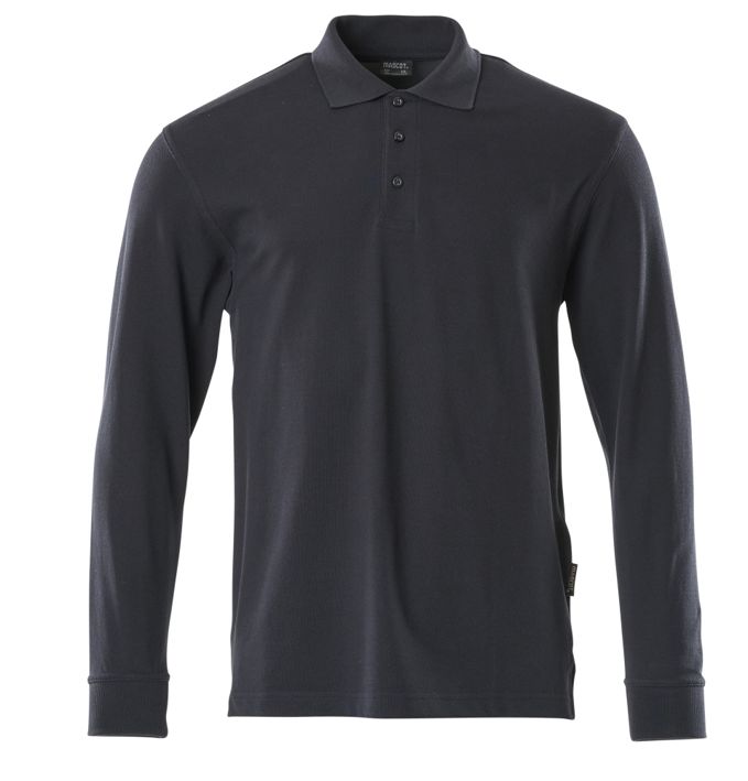 Polo, a maniche lunghe CROSSOVER blu grafite
