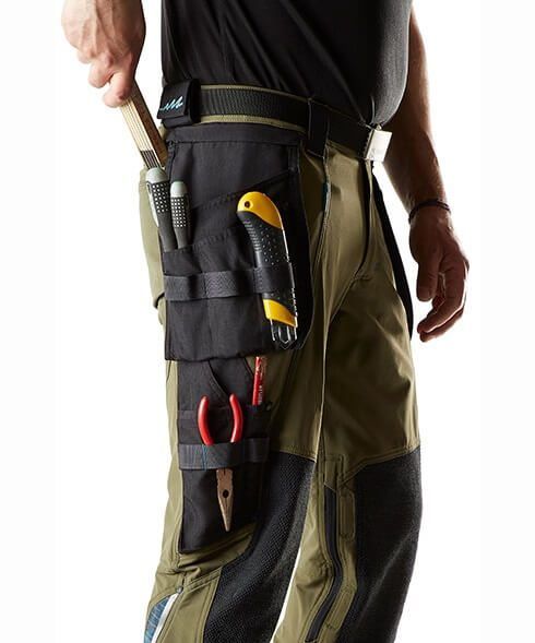 Pantaloni con tasche esterne ADVANCED kaki chiaro