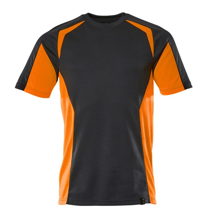 Maglietta ACCELERATE SAFE blu navy scuro/hi-vis arancio