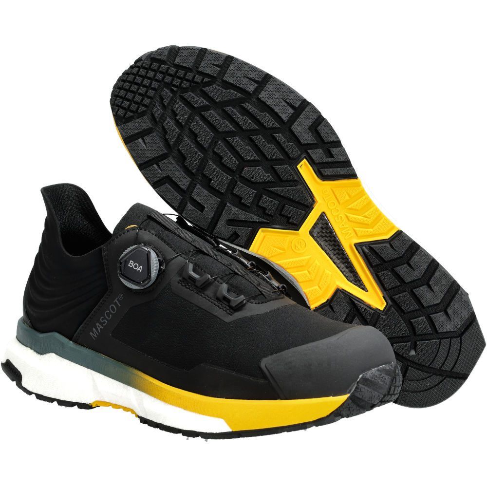 Scarpe antinfortunistiche FOOTWEAR CUSTOMIZED nero/arancio brillante