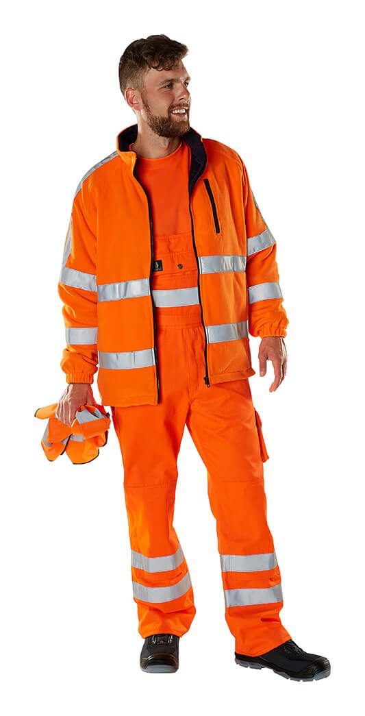 Giacca in pile SAFE ARCTIC hi-vis arancio