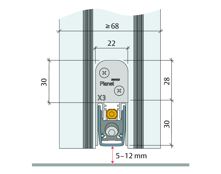 Soglia automatica X3 RD 
