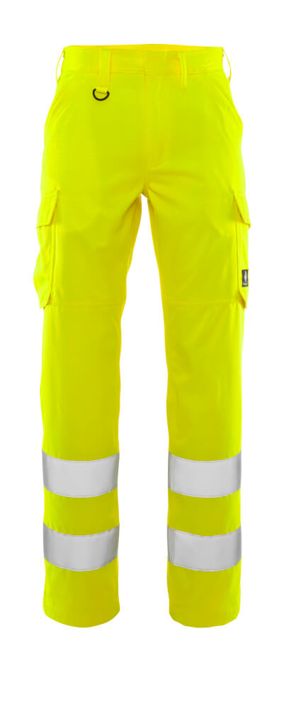 Pantaloni con tasche sulle cosce SAFE LIGHT hi-vis giallo
