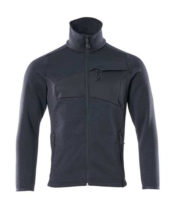 Maglione con chiusura lampo ACCELERATE blu navy scuro